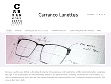 Tablet Screenshot of carranco-lunettes.com